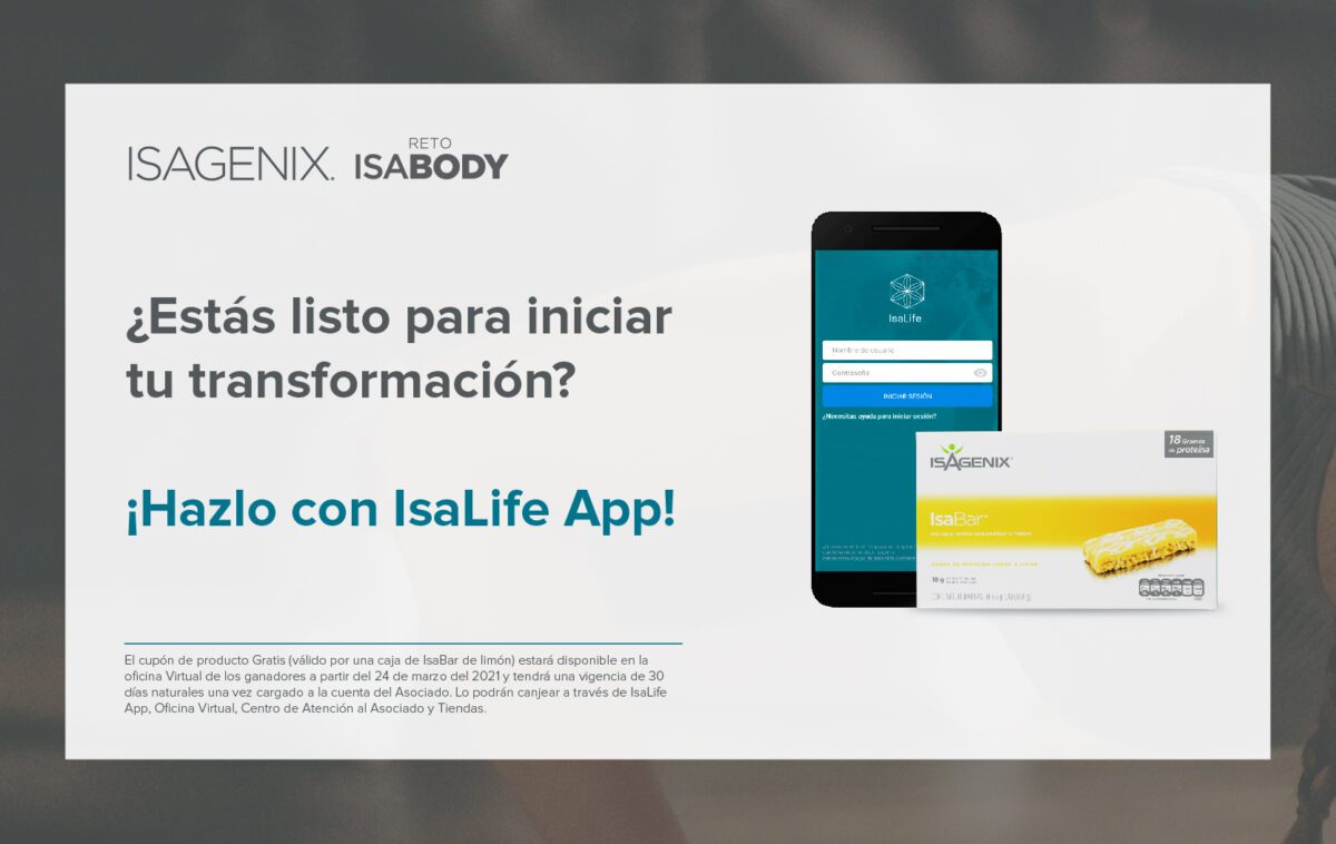 ¡producto Gratis Al Inscribirte Al Reto Isabody Isafyi México 0188